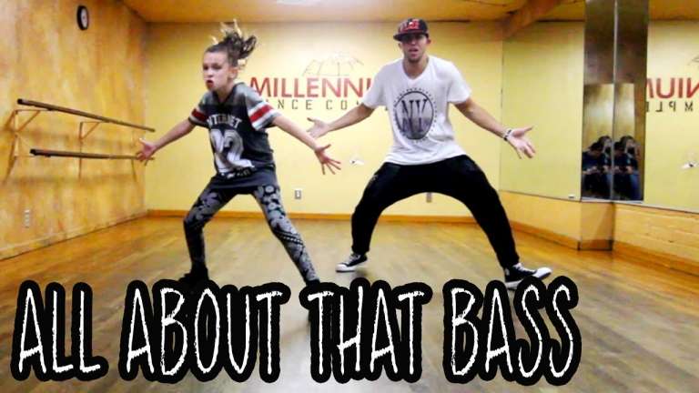 Check Out This 11-Year Old Girl's "It's All About That Bass" Dance Moves. Amazing!
