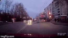 Watch As The Road Explodes In Front Of A Moving Car!