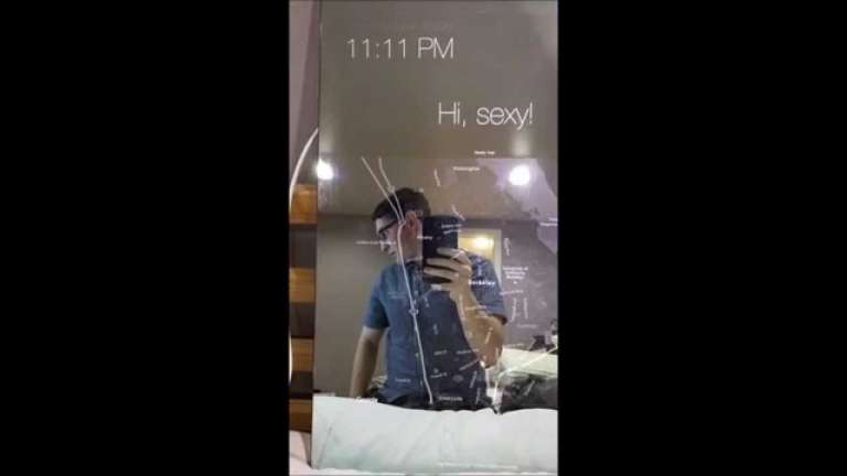 This guy built a smart mirror and you'll want one 😎
