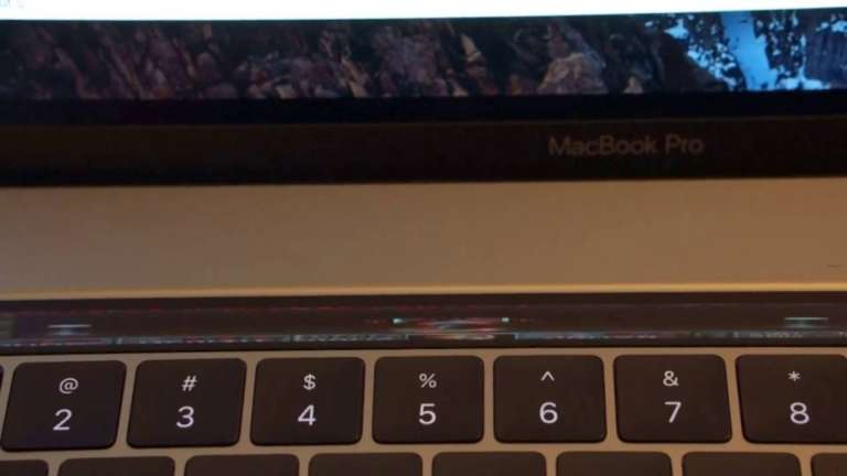 Playing Doom on the MacBook Pro Touch Bar