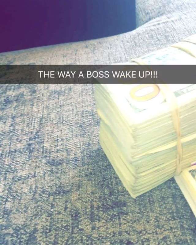 Young Thug shows the way a boss wake up on Snapchat