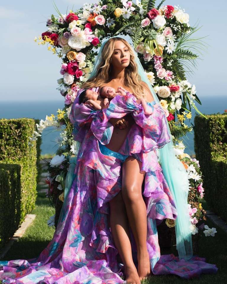 Beyoncé Shared First Picture of Her Twins, Sir Carter and Rumi, on Instagram