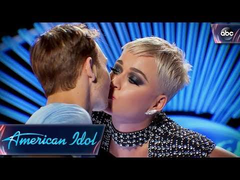 Benjamin Glaze Audition for #AmericanIdol2018 Includes a First Kiss From Katy Perry