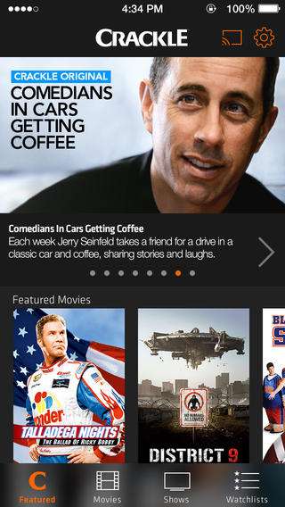 #Entertainment: Crackle - Free Movies & TV On Your iPhone