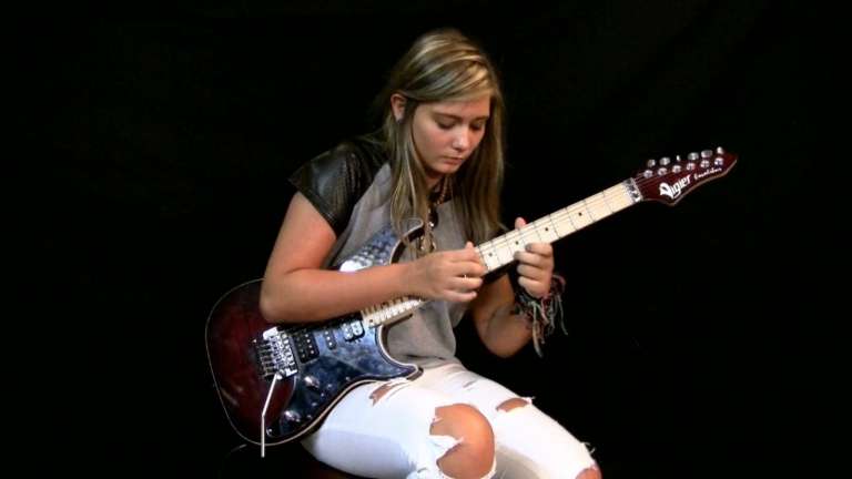 Tina S, 16-Year-Old Girl 'Shred Queen of YouTube', Covers Jason Becker's Altitude