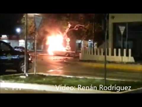 #Tesla Model S fire in Merida, Mexico