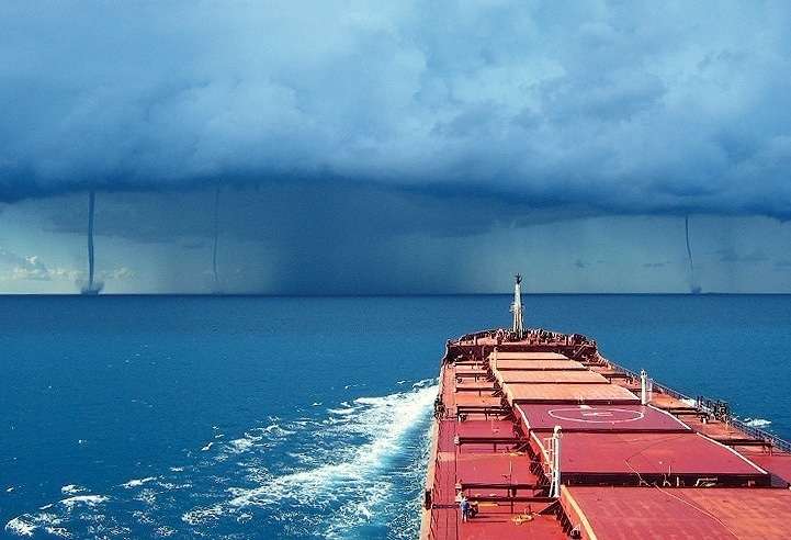 Captain! There are several #tornadoes ahead! Should we turn around?