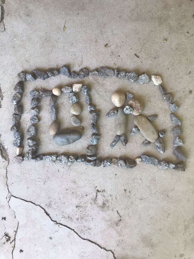 Made it from rocks for my project