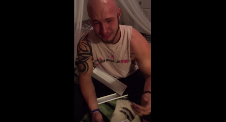 Wife Surprises Husband with Pregnancy Test Result on His Birthday... His Reaction Will Make You Cry