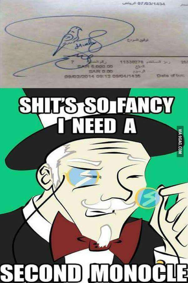Fancy Signature...
