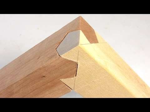Clever 3-way joint (Kawai Tsugite) woodwork explained