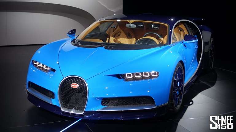 Watch The New Bugatti Chiron at Geneva 2016
