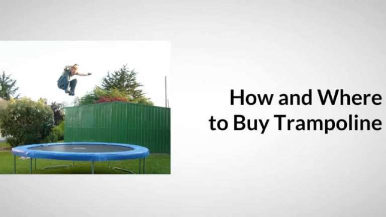 Where and How to Buy a Trampoline - Guide