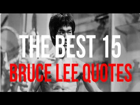 15 Magic Bruce Lee Quotes that Make You Motivated