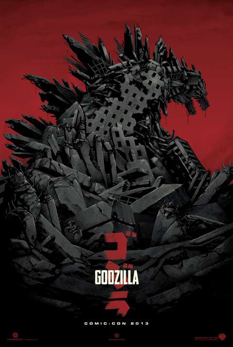 #Movies: New Godzilla 2013 Poster