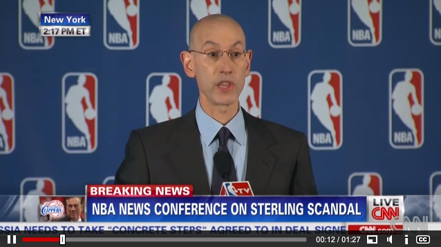 #NBA bans #Clippers owner Sterling for life
