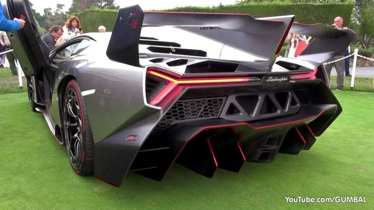 The Sound of $4.5 Million #Lamborghini Veneno