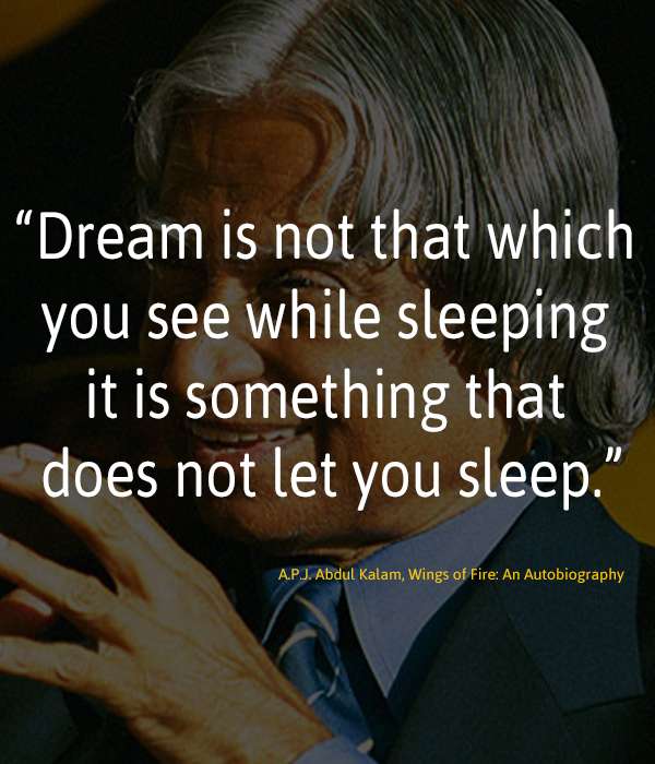 #Dream does not let you sleep...