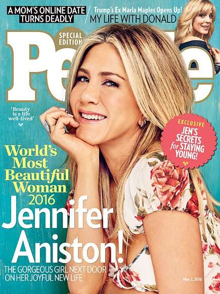 Jennifer Aniston named 'World's Most Beautiful Woman' by People Magazine