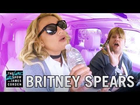 Britney Spears Carpool Karaoke with James Corden