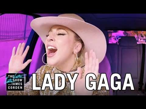Lady Gaga joins James Corden for carpool karaoke