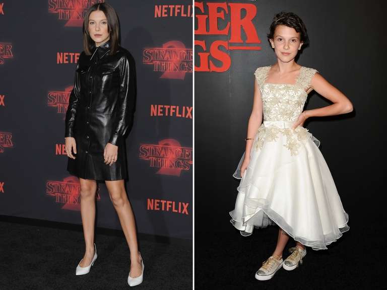 Millie Bobby Brown looks all grown up in Stranger Things red carpet event