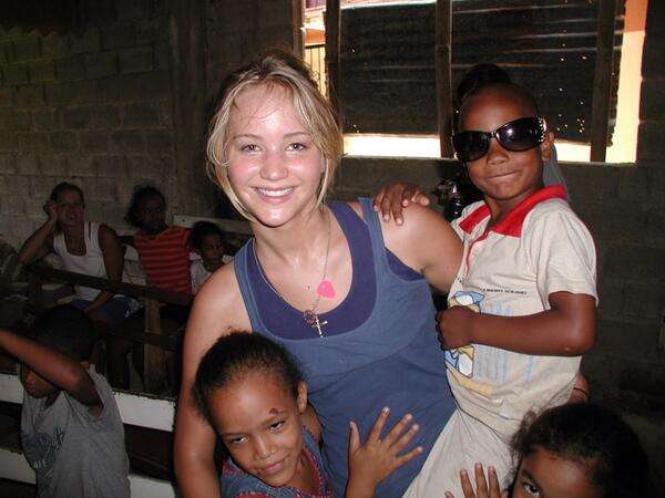 Jennifer Lawrence mission trip, before she was famous #celebrity