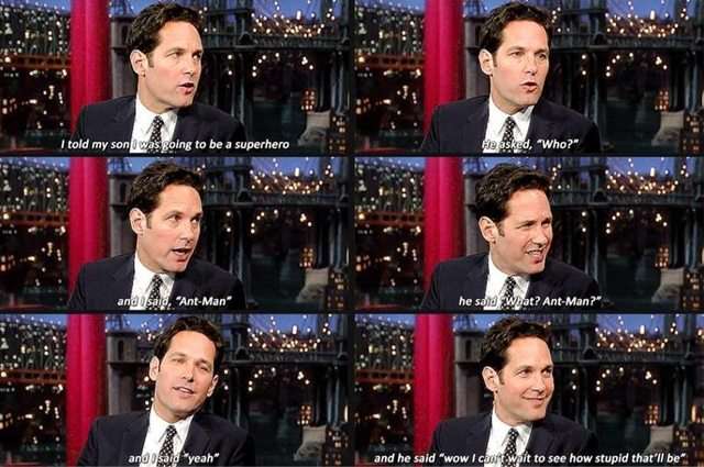 What Paul Rudd's Son Think of His Movie 'Ant-Man'...
