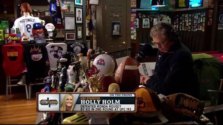 Holly Holm on The Dan Patrick Show, "Don't Bash Ronda Rousey..."