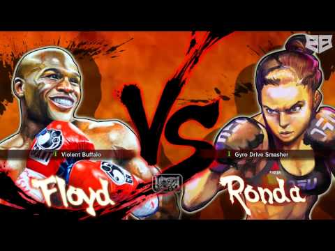 Ronda Rousey KO'd Floyd Mayweather in Street Fighter IV