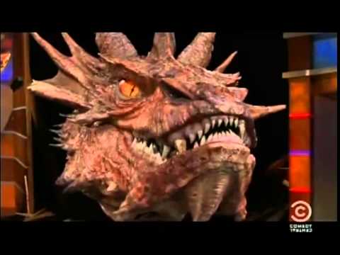 Stephen Colbert Interviews Smaug