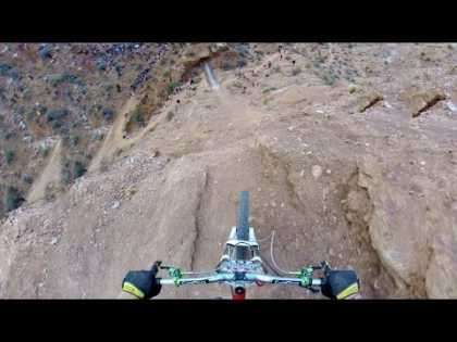 #Extreme #MountainBiking GoPro: Backflip Over 72ft Canyon by Kelly McGarry Red Bull Rampage 2013