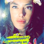 Alessandra Ambrosio Snapchat Username Annouced on Instagram