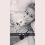 Paige VanZant posted a bestime snapchat story