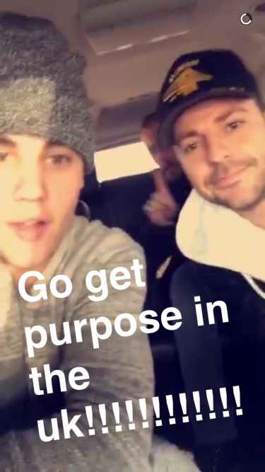 Go get Justin Bieber's album Purpose in the UK ‼️