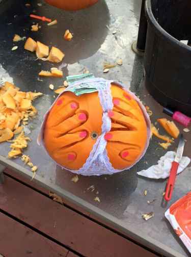 Must be the best adult theme #halloween #pumpkin ;)