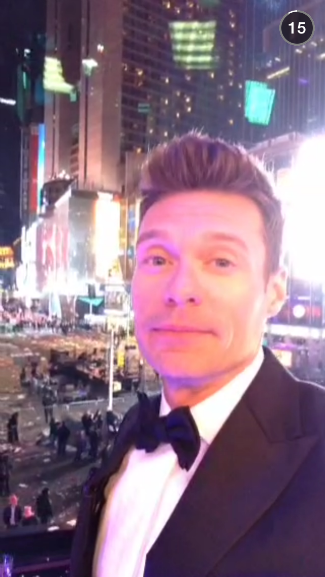 Ryan Seacrest Snapchat @ryanseacrest