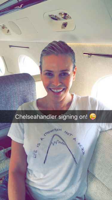 Chelsea Handler Snapchat Username @chelseahandler