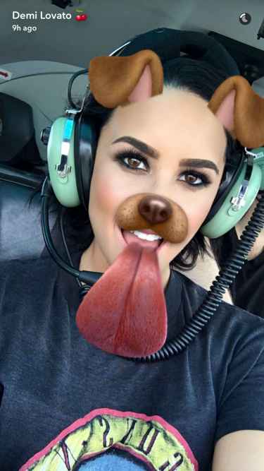 Demi Lovato snapchat story @theddlovato