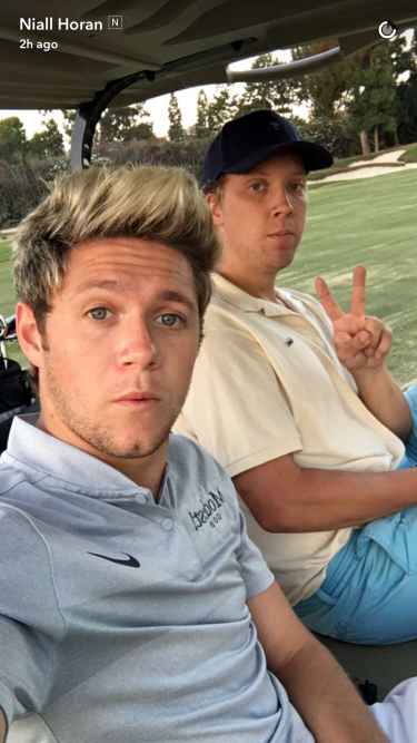 Latest snapchats from Niall Horan