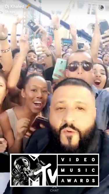 DJ Khaled killing it on the #VMA's #DJKhaled305