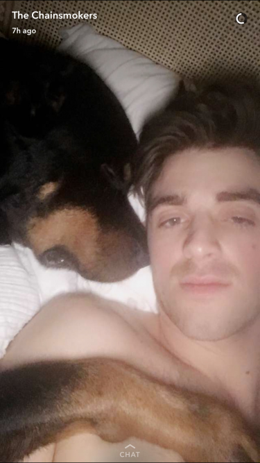 Andrew Taggart caught sleeping with someone... #TheChainsmokers