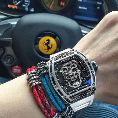 #RichKidsOfInstagram: Sean Perelstein's Richard Mille Tourbillon behind the Ferrari wheels