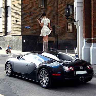 #RichKidsOfInstagram: When you're rich, you desecrate a Bugatti Veyron