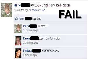 This is why teens are leaving facebook... #Facebook_Fail