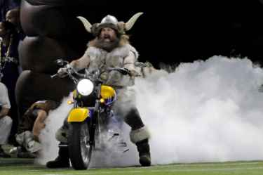 Vikings part ways with their mascot after he demanded pay raise to $20k per game