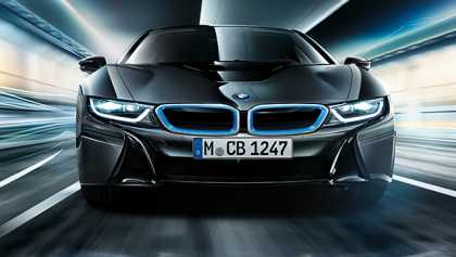 The new #BMW #i8 laser headlights