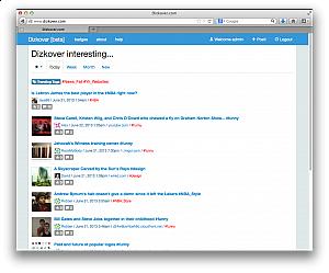 Dizkover.com - Discover interesting stuffs online #Yii_Websites