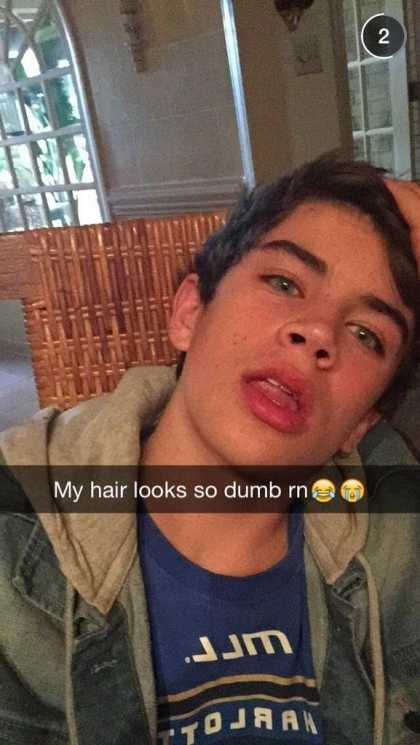 Hayes Grier Snapchat @thehayesgrier3
