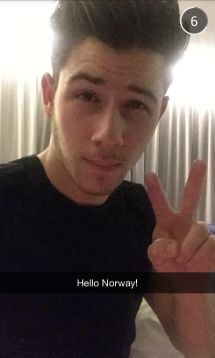 Nick Jonas Snapchat Username @JickNonas